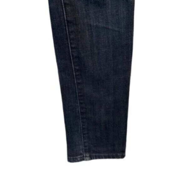 J. Crew | Women's Dark Blue Stretch Toothpick Dark Wash Denim Jeans Size 25 - Picture 4 of 9